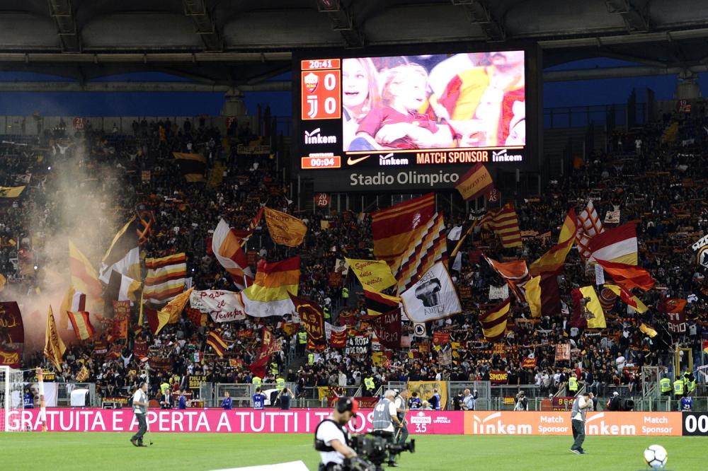 Db Roma 13/05/2018 - campionato di calcio serie A / Roma-Juventus / foto Daniele Buffa/Image Sport
nella foto: tifosi Roma