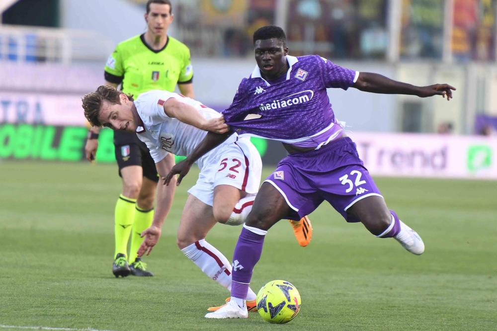 Firenze (Fi) 27 Maggio 2023 - Campionato italiano di calcio di serie A 2022/2023 Acf Fiorentina vs  As Roma. -  nella foto: Alfred Duncan.