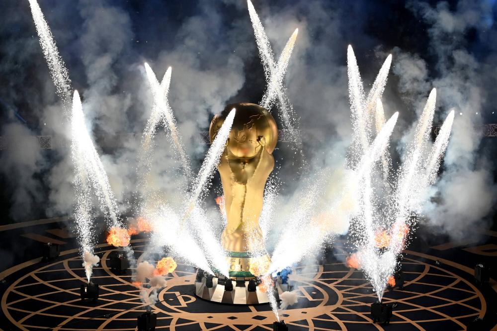 Doha (Qatar) 18/12/2022 - finale Mondiali di calcio Qatar 2022 / Argentina-Francia / foto Imago/Image Sport 
nella foto: cerimonia ONLY ITALY