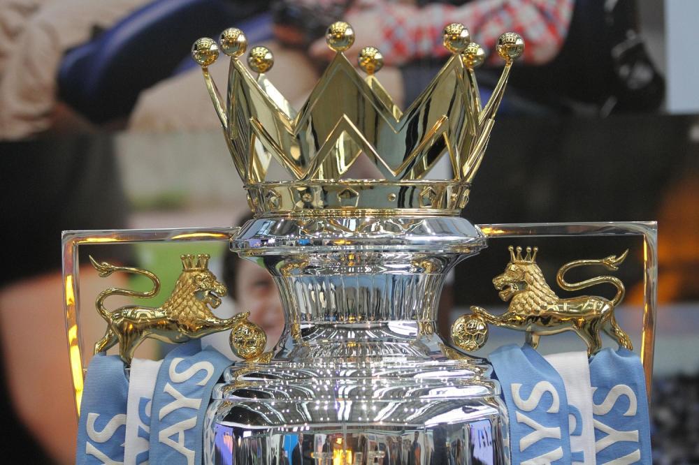 Il trofeo della Premier League vinto dal Machester City la scorsa stagione - SOCCEREX EUROPEAN FORUM 2013 - 10.04.2013 - Manchester Central MANCHESTER (UK)