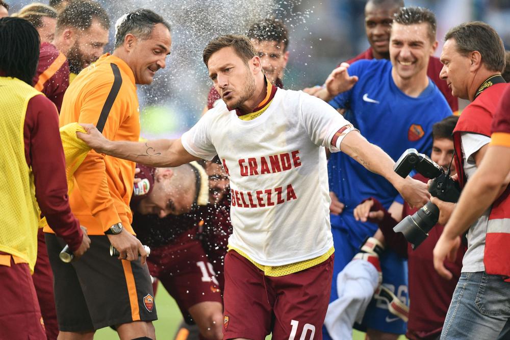 Roma 25/05/2015 - campionato di calcio serie A / Lazio-Roma / 
nella foto: Francesco Totti