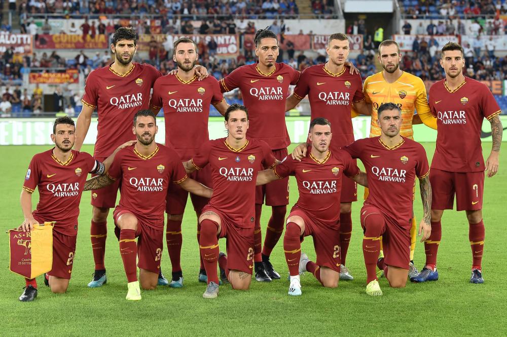 As Roma 25/09/2019 - campionato di calcio serie A / Roma-Atalanta / foto Antonello Sammarco/Image Sport
nella foto: formazione Roma