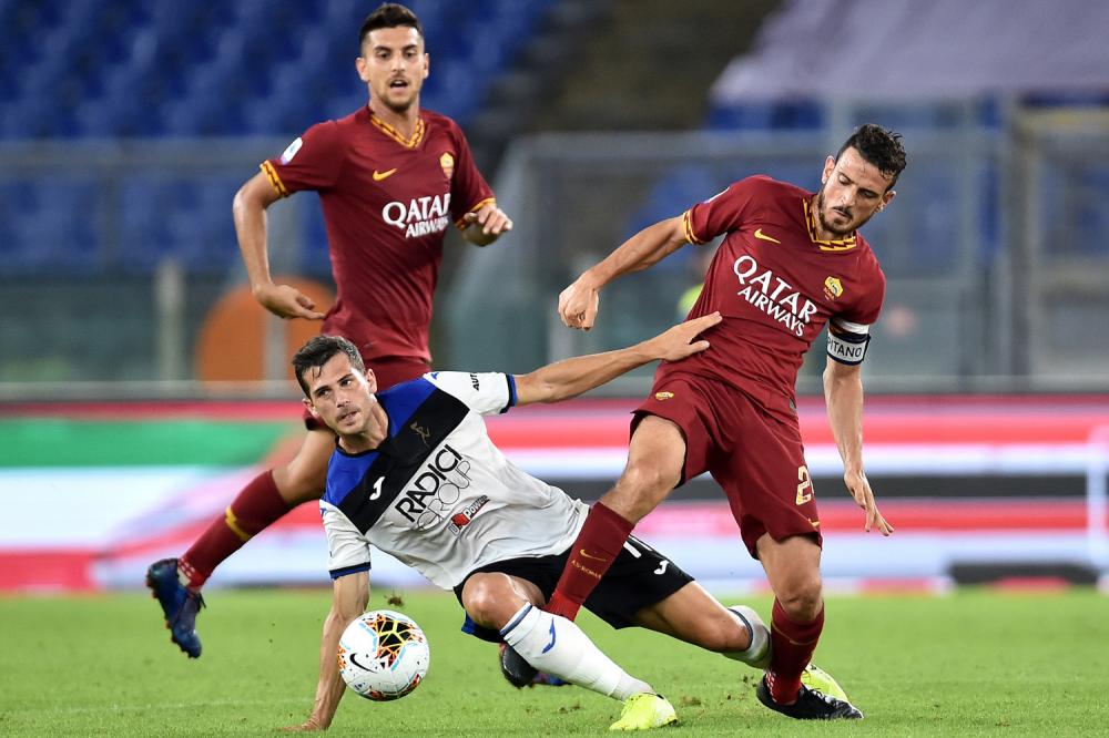 Roma 25/09/2019 - campionato di calcio serie A / Roma-Atalanta / foto Insidefoto/Image Sport
nella foto: Remo Freuler-Alessandro Florenzi
