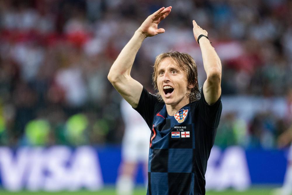 Mosca (Russia) 11/07/2018 - Mondiali di calcio Russia 2018 / Croazia-Inghilterra / foto Imago/Image Sport
nella foto: Luka Modric