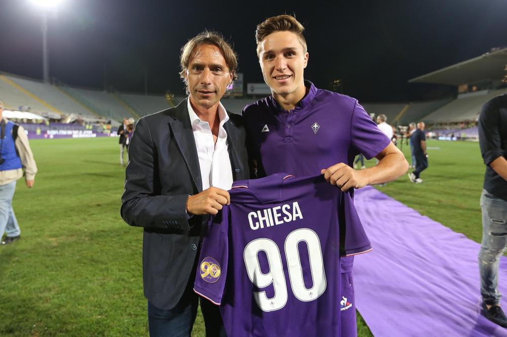 Enrico e Federico Chiesa  - Fiorentina-Chievo Verona Serie A 2016-2017 2a giornata - FIRENZE - Stadio Artemio Franchi