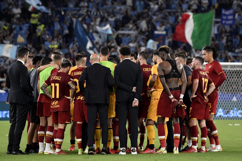 Roma 26/09/2021 - campionato di calcio serie A / Lazio-Roma / foto Image Sport
nella foto: Roma