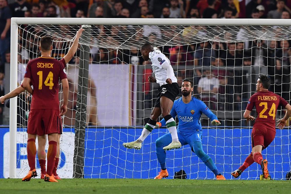 As Roma 02/05/2018 - Champions League / Roma-Liverpool / foto Antonello Sammarco/Image Sport
nella foto: gol Georginio Wijnaldum