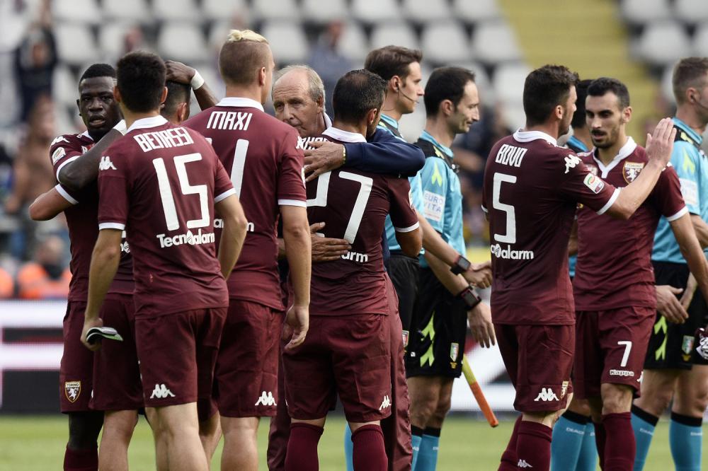 Db Torino 27/09/2015 - campionato di calcio serie A / Torino-Palermo
nella foto: esultanza Torino fine gara