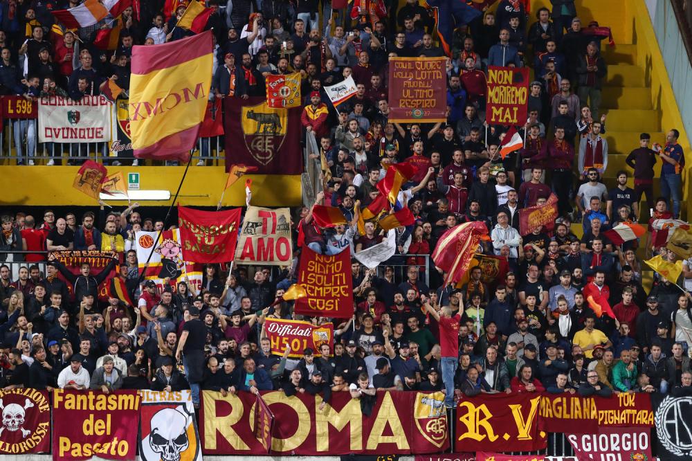 Benevento 20/09/2017 - campionato di calcio serie A / Benevento-Roma / foto Insidefoto/Image Sport
nella foto: tifosi Roma