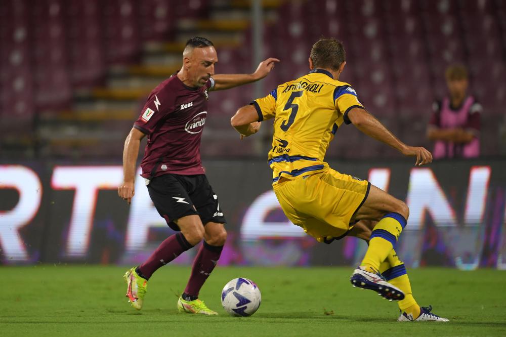 Salerno, Salernitana-Parma - Coppa Italia 2022/23
Nella foto: Franck Ribery ( Salernitana )