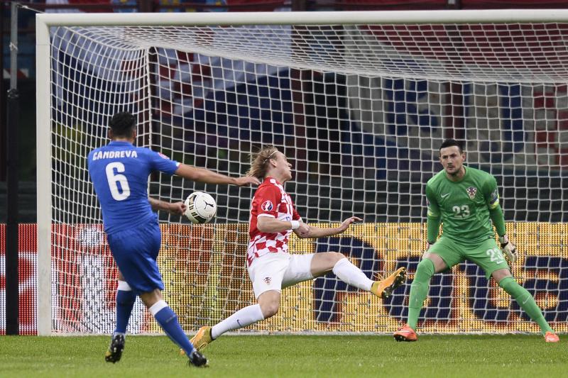 Db Milano 16/11/2014 - qualificazione Europeo Francia 2016 / Italia-Croazia
nella foto: gol Antonio Candreva