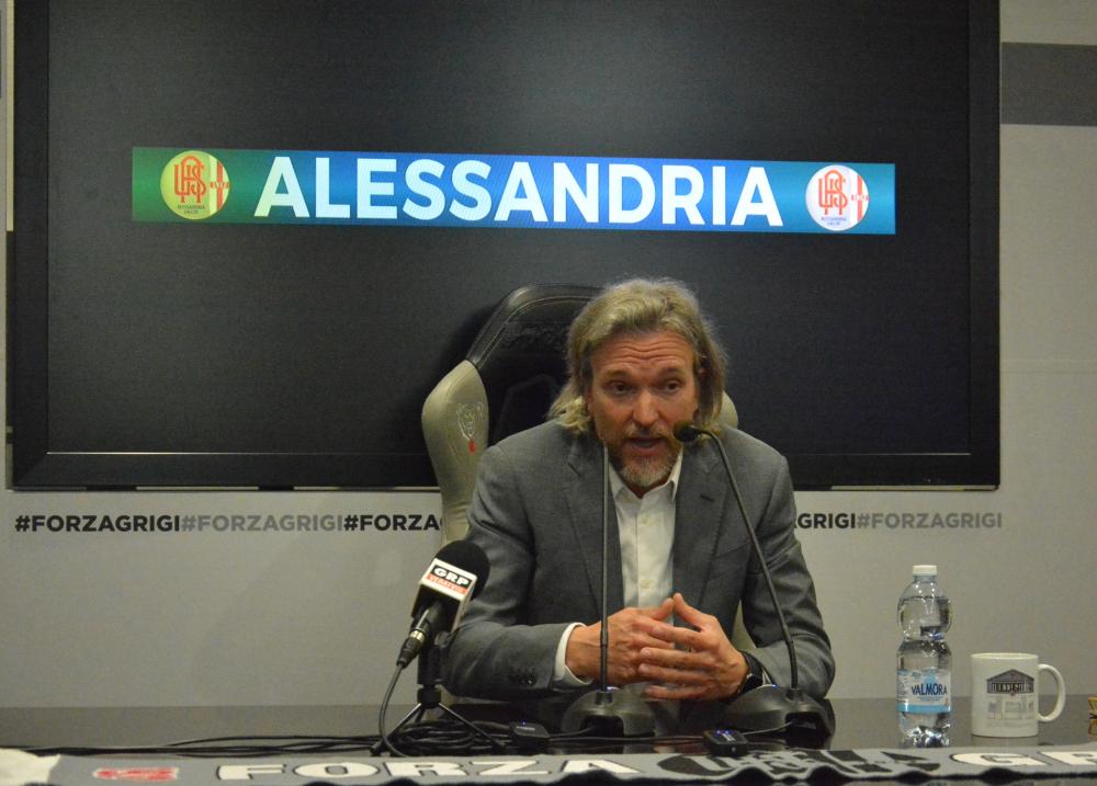 Alessandria, Serie C, 2022/2023, presentazione del Presidente dell'Alessandria Calcio, nella foto: Enea Benedetto