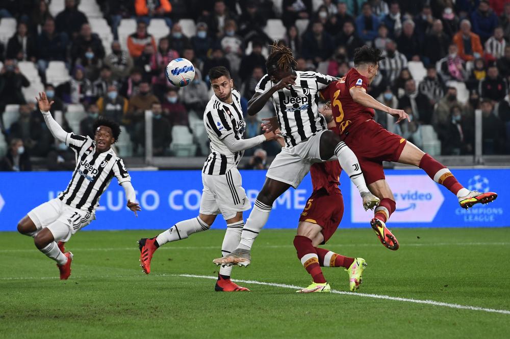 Db Torino 17/10/2021 - campionato di calcio serie A / Juventus-Roma / foto Daniele Buffa/Image Sport
nella foto: gol Moise Kean