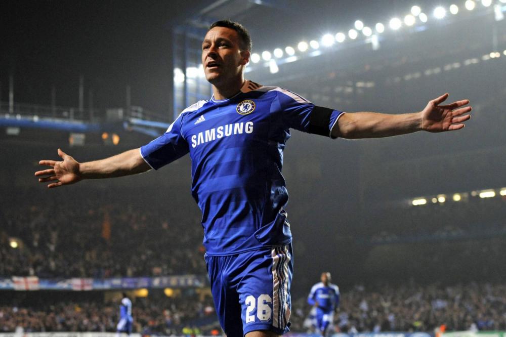 Imago Londra (Inghilterra) 14/03/2012 - Champions League / Chelsea-Napoli
nella foto: esultanza gol John Terry