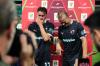 Palermo, Italia, 3 settembre 2026. Stadio Renzo Barbera, Palermo vs Mantova, sedicesimi di finale di Coppa Italia 2026/2027. Nella foto: Intervista Dennis Johnsen (Palermo FC) e Joel Pohjanpalo (Palermo FC)