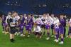 Roma 24 Maggio 2023 - Finale Coppa Italia 2022/2023 Acf Fiorentina vs Fc Internazionale. -  nella foto: i giocatori viola a fine partita.