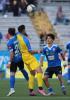 Novara, Serie C, 2024/2025, Novara-Pergolettese 3-1, disputata allo stadio Silvio Piola, nella foto: il capitano del Novara Roberto Ranieri contrastato