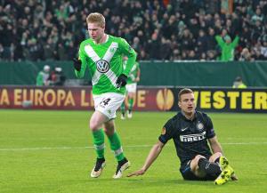 Wolfsburg-Inter 3-1 