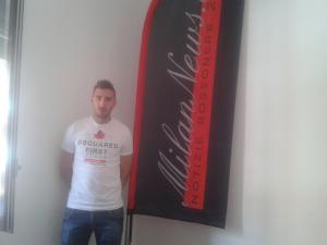 Antonio Donnarumma in redazione a MilanNews