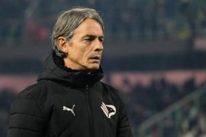 Palermo, Italy, 12 December 2025. Renzo Barbera Stadium, Palermo vs Sampdoria, match valid for the 2025/2026 Serie B championship. In the photo: Filippo Inzaghi (Palermo FC)