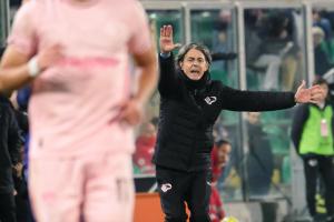 Palermo, Italy, 27 December 2025. Renzo Barbera Stadium, Palermo vs Padova, match valid for the 2025/2026 Serie B championship. In the photo: Filippo Inzaghi (Palermo FC)