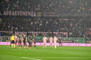 Palermo, Italia, 7 febbraio 2026. Stadio Renzo Barbera, Palermo vs Empoli, match valido per il campionato di Serie B 2025/2026. Nella foto: Palermo VS Empoli