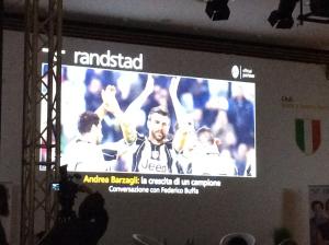Andrea Barzagli conversa con Federico Buffa
