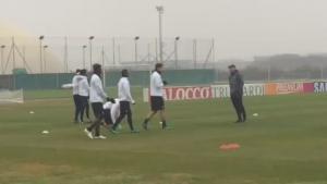 Prepartita Siviglia-Juventus 