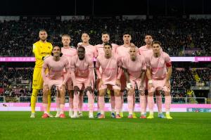 Palermo, Italy, 27 December 2025. Renzo Barbera Stadium, Palermo vs Padova, match valid for the 2025/2026 Serie B championship. In the photo: Palermo FC team