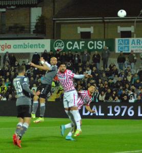 Alessandria, Serie B, 2021/2022, Alessandria-Vicenza 0-1, giocata allo stadio Giuseppe Moccagatta, nella foto: elevazione di Luca Parodi