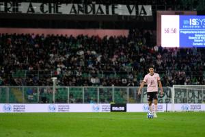 Palermo, Serie B 2024/2025, Palermo-Carrarese 1-1, Stadio Renzo Barbera /foto Federico Serra/, nella foto: Filippo Ranocchia