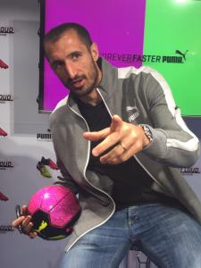 Buffon e Chiellini al Puma Store