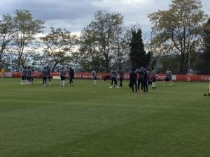 Prepartita Monaco-Juventus 