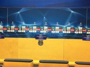 Conferenza stampa Barcellona-Milan 