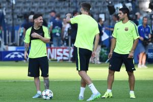 Allenamento Barcellona 