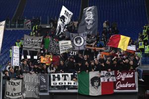 As Roma 10/03/2025 - campionato di calcio serie A / Lazio-Udinese / foto Antonello Sammarco/Image Sport
nella foto: tifosi Udinese