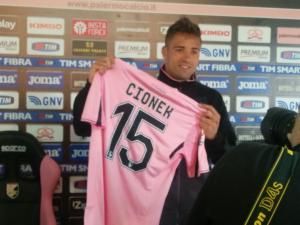 Presentazione Thiago Cionek al Palermo