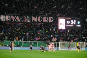 Palermo, Italia, 7 febbraio 2026. Stadio Renzo Barbera, Palermo vs Empoli, match valido per il campionato di Serie B 2025/2026. Nella foto: Palermo VS Empoli