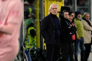 Palermo, Italy, 18 January 2026. Renzo Barbera Stadium, Palermo vs Spezia, match valid for the 2025/2026 Serie B championship. In the photo: Roberto Donadoni (Coach Spezia)