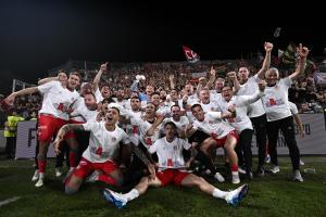 Mp La Spezia 01/06/2025 - finale Play Off serie B / Spezia-Cremonese / foto Matteo Papini/Image Sport
nella foto: Cremonese