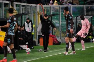 Palermo, Italia, 7 febbraio 2026. Stadio Renzo Barbera, Palermo vs Empoli, match valido per il campionato di Serie B 2025/2026. Nella foto: Filippo Inzaghi (Palermo FC)