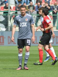 Alessandria, Serie B, 2021/2022, Alessandria-Pordenone 2-0, giocata allo stadio Giuseppe Moccagatta, nella foto: Simone Palombi