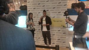 Evento Samsung con El Shaarawy