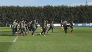 Prepartita Olympiacos-Juve