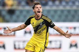 Mp Genova 25/08/2023 - serie A / Sampdoria-Pisa / foto Matteo Papini/Image Sport
nella foto: esultanza gol Matteo Tramoni