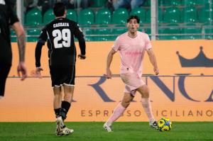 Palermo, Italy, 18 January 2026. Renzo Barbera Stadium, Palermo vs Spezia, match valid for the 2025/2026 Serie B championship. In the photo: Filippo Ranocchia (Palermo FC)