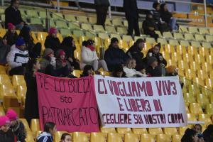 Db Parma 05/12/2023 - Nations League femminile / Italia-Svizzera / foto Daniele Buffa/Image Sport
nella foto: tifosi Italia