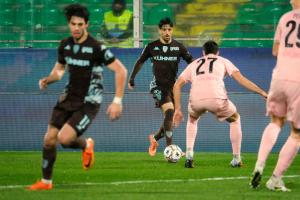 Palermo, Italia, 7 febbraio 2026. Stadio Renzo Barbera, Palermo vs Empoli, match valido per il campionato di Serie B 2025/2026. Nella foto: Salvatore Elia (Empoli FC)