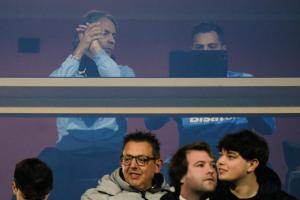 Palermo, Italy, 18 January 2026. Renzo Barbera Stadium, Palermo vs Spezia, match valid for the 2025/2026 Serie B championship. In the photo: Filippo Inzaghi (Palermo FC) in the stands