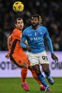 Ci Napoli 03/12/2023 - campionato di calcio serie A / Napoli-Inter / foto Carmelo Imbesi/Image Sport
nella foto: Andre Zambo Anguissa-Henrikh Mkhitaryan